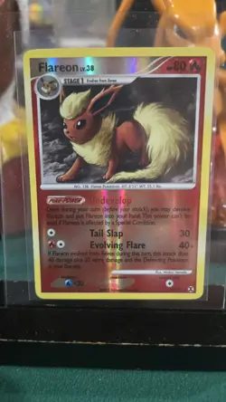 FLAREON Lv.38 ( 19/111 ) Rising Rivals Reverse Holo Rare 2009 Pokemon/ Nintendo - Image 2