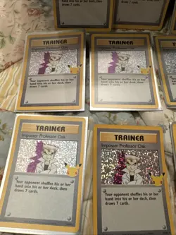 Pokemon TCG Imposter Professor Oak Celebrations 73/102 Lot Of 14 - Image 2