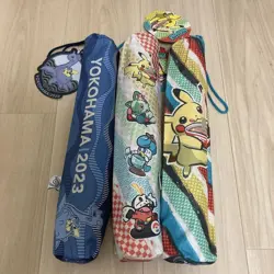 Pokemon World Championships 2023 Rubber Play Mat All 3 Type Set WCS Yokohama New - Image 1