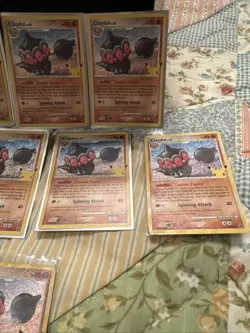 Lot Of 11 Claydol 15/106 Celebrations Classic Collection Ultra Rare Holo Pokemon - Image 5