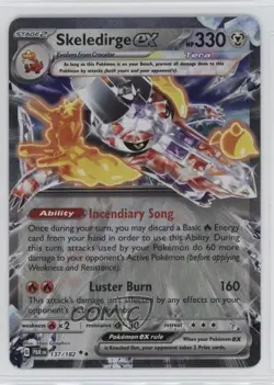 Skeledirge ex Pokemon Scarlet & Violet Paradox Rift (PAREN) #137 - Image 1