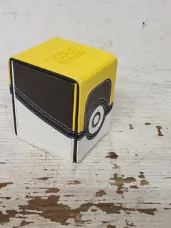 Pokemon TCG Ultra Pro Alcove Flip Deck Box Ultra Ball Design Trading Card Case - Image 2