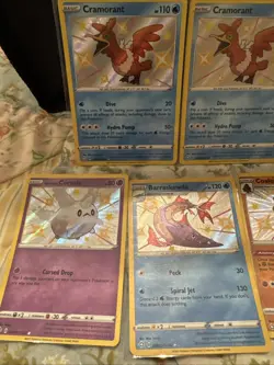 Pokemon Fates (Baby Shinies) Lot of 7 Cards Cramorant, Corsica, Coalassal, Etc - Image 2