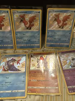 Pokemon Fates (Baby Shinies) Lot of 7 Cards Cramorant, Corsica, Coalassal, Etc - Image 3