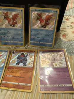 Pokemon Fates (Baby Shinies) Lot of 7 Cards Cramorant, Corsica, Coalassal, Etc - Image 4