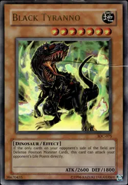 Black Tyranno - Ultra Rare IOC-075 - HP - YuGiOh - Image 1