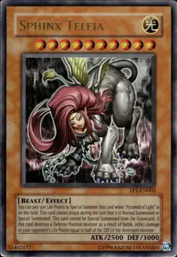 Sphinx Teleia - Ultra Rare EP1-EN003 - HP - YuGiOh - Image 1