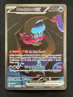 Munkidori EX 091/064 Shrouded Fable Pokemon Card - Image 1