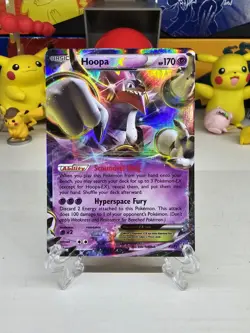 Hoopa EX XY71 Black Star Promo Pokemon Card NM - Image 1