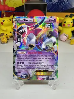 Hoopa EX 36/98 Ultra Rare Holo XY - Ancient Origins Pokemon Card NM - Image 1