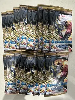 Digimon Card Game - Alternative Being EX04 - BOOSTER PACKS (17 Pack Lot) - Image 1
