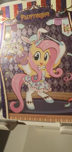 FLUTTERSHY MOON EDITION 3 LSR CARDS MLPME03-LSR-021L4 ENGLISH 1ST EDITION MLP - Image 3