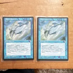 Magic: The Gathering Mystic Remora x4 Blue Enchantment Cards Regular Finish - Image 1