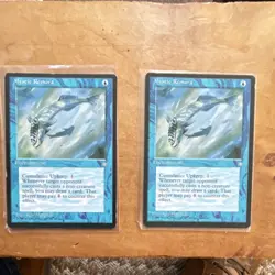 Magic: The Gathering Mystic Remora x4 Blue Enchantment Cards Regular Finish - Image 2
