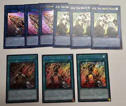 Yugioh mini R.B. DECK CORE 9x cards total lightly played 1st ed - Image 1