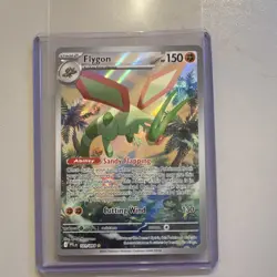 Flygon Illustration Rare Holo Phantasmal Flames Pokemon TCG Card 101/094 - Image 1