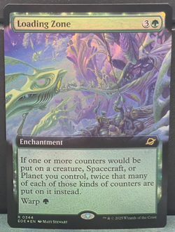 Loading Zone 344 FOIL EXTENDED ART Edge of Eternities MTG Card Game Magic NM TCG - Image 1