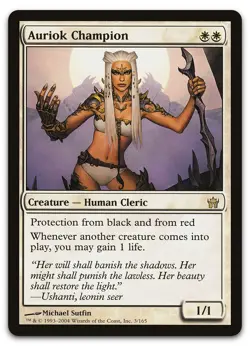 Auriok Champion #3 (NM) Fifth Dawn 5DN Magic MTG - Image 1