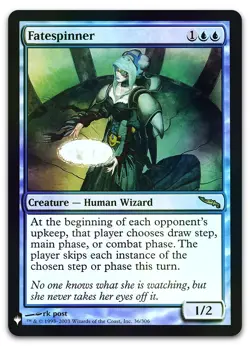 Fatespinner #36 (Foil) (LP) List Reprints LIST LIST Magic MTG - Image 1