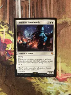 Luminous Broodmoth - Final Fantasy Commander - MTG NM - Image 1