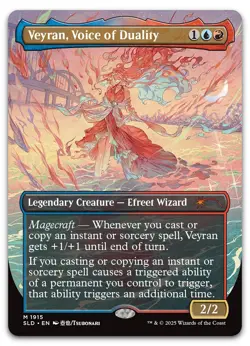 Veyran, Voice of Duality #1915 (NM) Secret Lair Drop SLD Magic MTG - Image 1