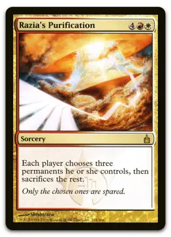 Razia's Purification #224 (LP) Ravnica City of Guilds RAV Magic MTG - Image 1