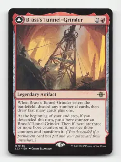 Brass's Tunnel-Grinder The Lost Caverns of Ixalan #135 Rare - Image 1