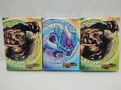 Lot Of (3) Kaijudo (2) Nature And Water 40 Card Decks Sealed - Image 1