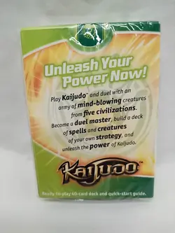 Lot Of (3) Kaijudo (2) Nature And Water 40 Card Decks Sealed - Image 4