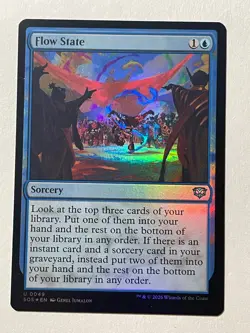Flow State, Foil, Magic the Gathering MTG NM - Image 1