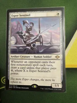 MTG Modern Horizons 2 Esper Sentinel Regular NM Unplayed - Image 1