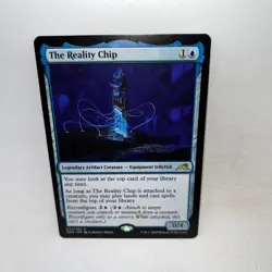 The Reality Chip 74 Rare Kamigawa: Neon Dynasty Magic: The Gathering LP - Image 1