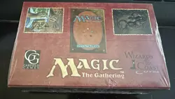MTG Magic Fallen Empires Booster Box in ENGLISH, FACTORY SEALED W/ display guard - Image 1