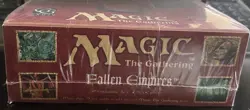 MTG Magic Fallen Empires Booster Box in ENGLISH, FACTORY SEALED W/ display guard - Image 2
