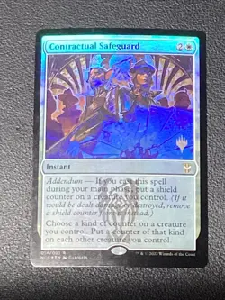 MTG Contractual Safeguard #014/093 NCC Foil NM FREE SHIPPING - Image 1
