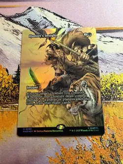 Hunter's Insight (Borderless) Foil M Marvel Universe Eternal-Legal 35 NM - Image 2