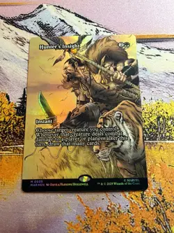 Hunter's Insight (Borderless) Foil M Marvel Universe Eternal-Legal 35 NM - Image 4