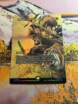 Hunter's Insight (Borderless) Foil M Marvel Universe Eternal-Legal 35 NM - Image 5