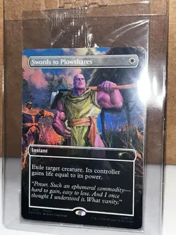 THANOS Magic MtG PSA Magazine Promo Swords to Plowshares Marvel Sealed - Image 3