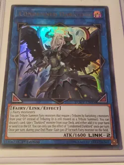 DUOV-EN006 Condemned Darklord Ultra Rare 1st Edition YuGiOh Card - Image 2