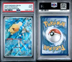 Pokemon TCG Misty's Psyduck 193/182 Destined Rivals PSA 9 - Image 3