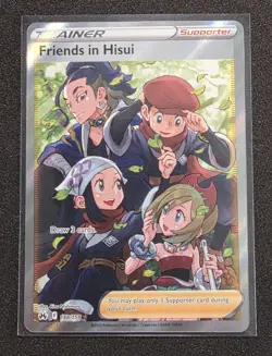Friends in Hisui 148/159 Ultra Rare Crown Zenith Pokemon Near Mint - Image 1