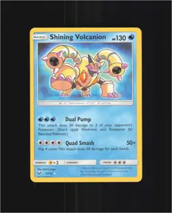 Shining Volcanion 27/73 Rare Shining Shining Legends Pokemon Near Mint - Image 1