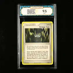 TQG 9.5 Mint+ 2006 Pokemon ENG Strange Cave #EX-LM 77/92 U - Image 1