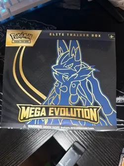 Pokemon Mega Evolution Elite Trainer Box 2023 Lucario Gardevoir Riolu English - Image 1