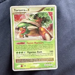 Pokemon TCG Torterra LV.X 122/130 Ultra Rare Holo English 2007 160 HP - Image 1