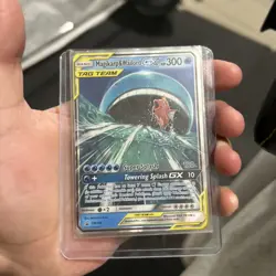 Pokemon TCG Magikarp Wailord GX Tag Team SM166 - Image 1