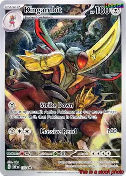 Kingambit - 130 [Pokemon SVP - 130] Holofoil [0046] - Image 1
