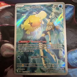 Pokemon Misty's Psyduck Sv10: Destined Rivals 193/182 Full Art Holo Rare - Image 2