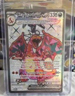 Charizard ex EX 12/108 Evolutions Holo Ultra Rare English 180 HP Pokemon TCG - Image 1